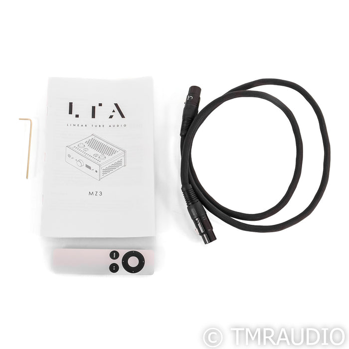 Linear Tube Audio MicroZOTL MZ3 Stereo Tube Headphone Amplifier; Integrated Amp
