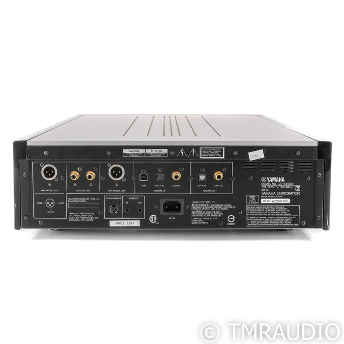 Yamaha CD-S3000 SACD / CD Player; USB