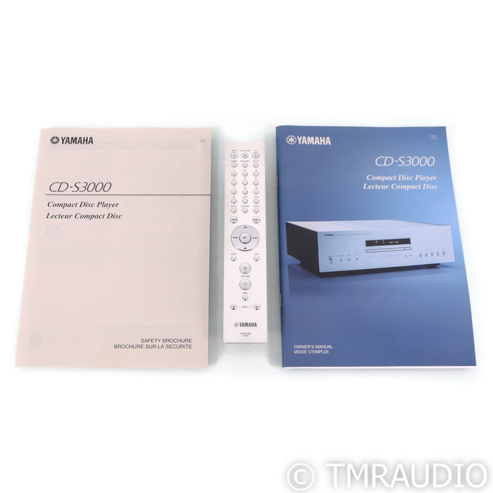 Yamaha CD-S3000 SACD / CD Player; USB