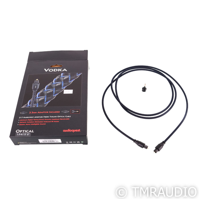 AudioQuest Vodka TOSLINK Optical Cable; 1.5m Digital Interconnect