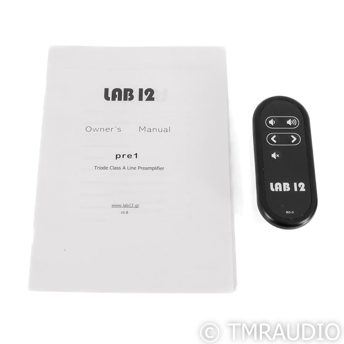 Lab12 Pre1 Stereo Tube Preamplifier