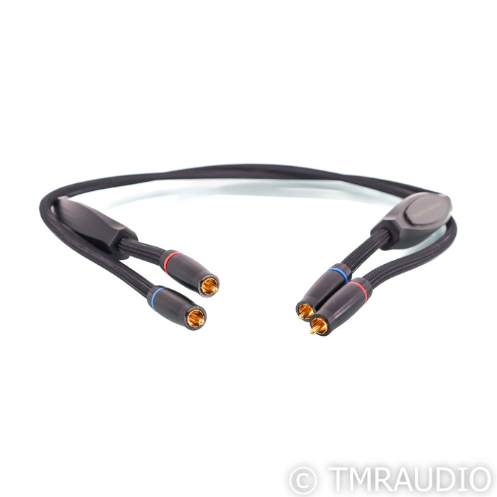 Transparent Audio HI Z MM2 RCA Cables; 1m Pair Interconnects