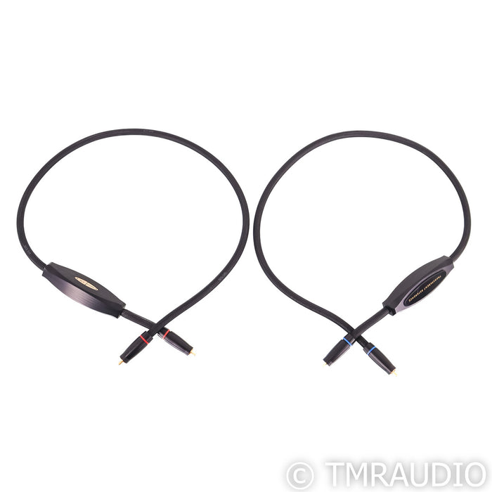 Transparent Audio HI Z MM2 RCA Cables; 1m Pair Interconnects