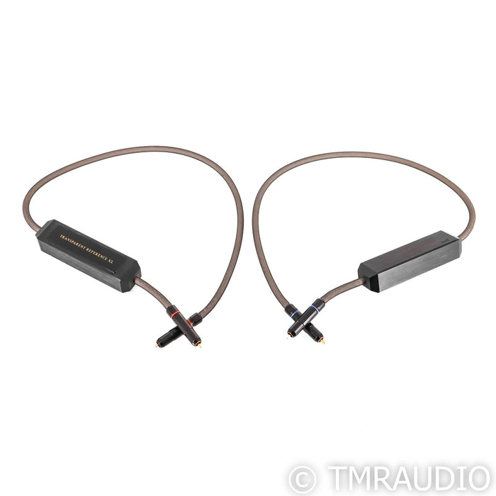 Transparent Audio Reference XL RCA Cables; 1m Pair Interconnects