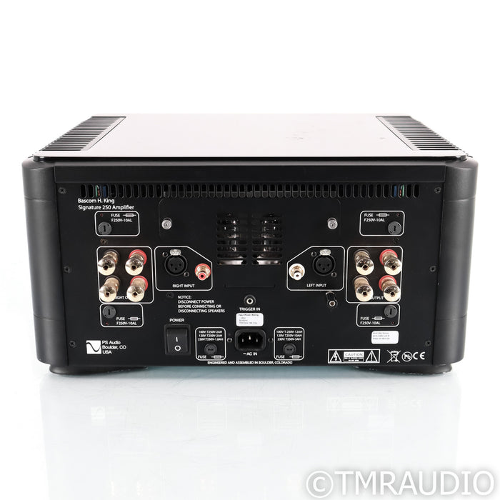 PS Audio BHK Signature 250 Tube Hybrid Power Amplifier