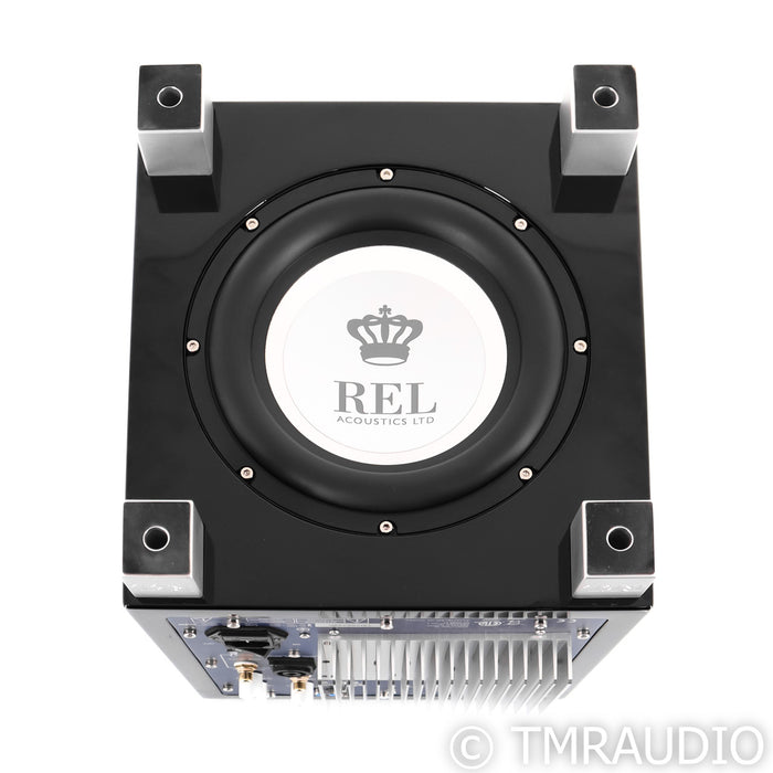 REL T/5i 8" Powered Subwoofer; Gloss Black