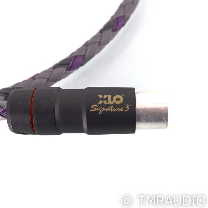 XLO Electric Signature 3 XLR Cables; 1m Pair Balanced Interconnects