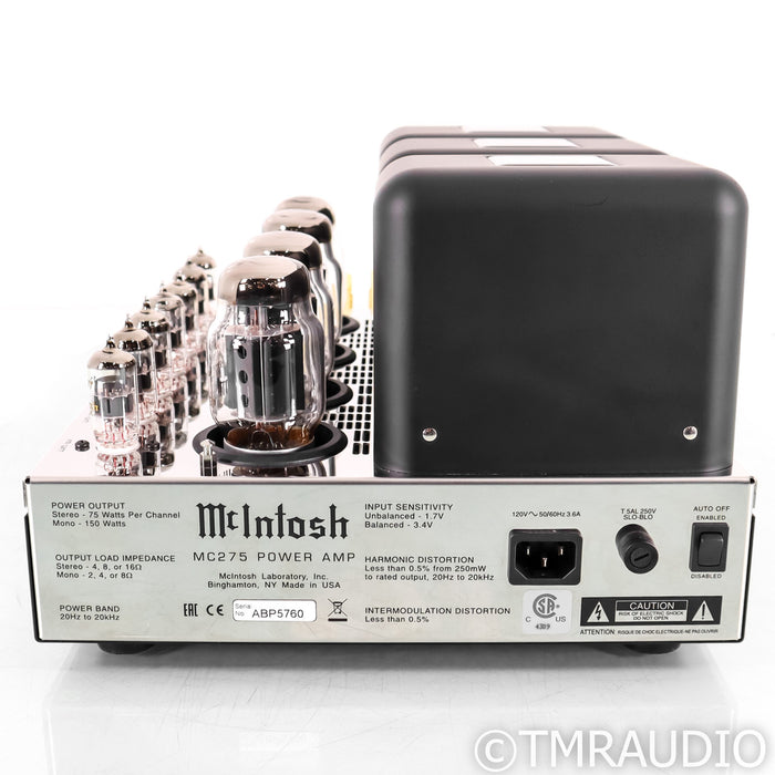 McIntosh MC275 Stereo Tube Power Amplifier