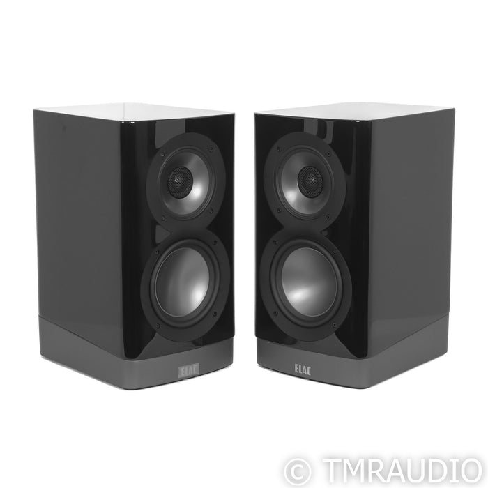 ELAC Navis Powered Bookshelf Speakers; Black Pair (Open Box)