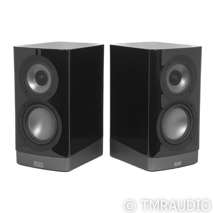 ELAC Navis Powered Bookshelf Speakers; Black Pair (Open Box)