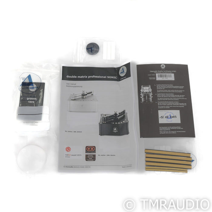 Clearaudio Double Matrix Professional Sonic Vinyl Cleaner; (Open Box)