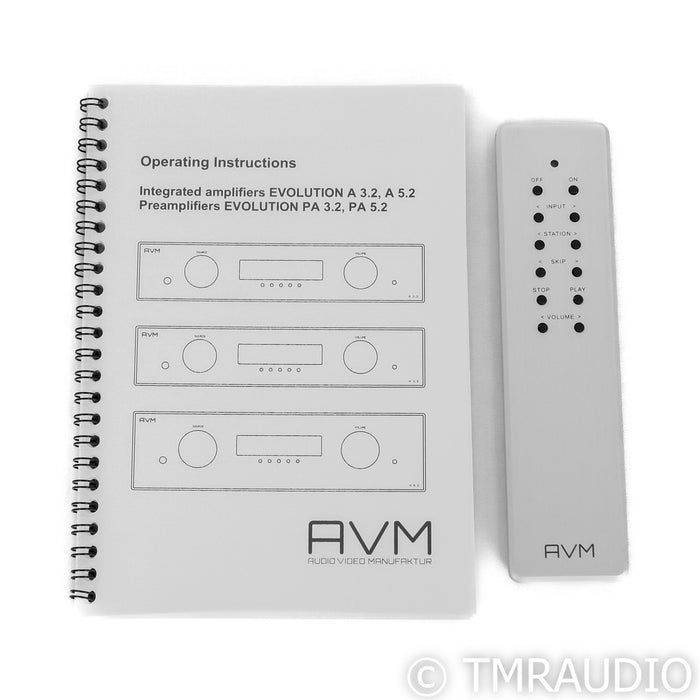 AVM Evolution A 5.2 Stereo Tube Integrated Amplifier; Demo w/ Warranty (Open Box)
