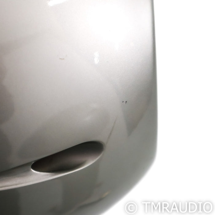 Fujitsu Ten Eclipse TD712 Z Bookshelf Speakers; Silver Pair