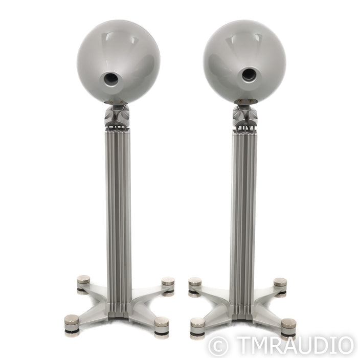 Fujitsu Ten Eclipse TD712 Z Bookshelf Speakers; Silver Pair