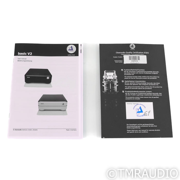 Clearaudio Basic V2 MM / MC Phono Preamplifier