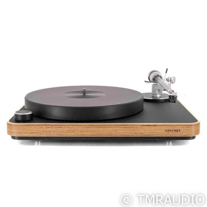 Clearaudio Concept Wood Belt-Drive Turntable; Satisfy Carbon; Maestro Cartridge; Baltic Birch