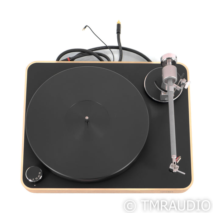 Clearaudio Concept Wood Belt-Drive Turntable; Satisfy Carbon; Maestro Cartridge; Baltic Birch