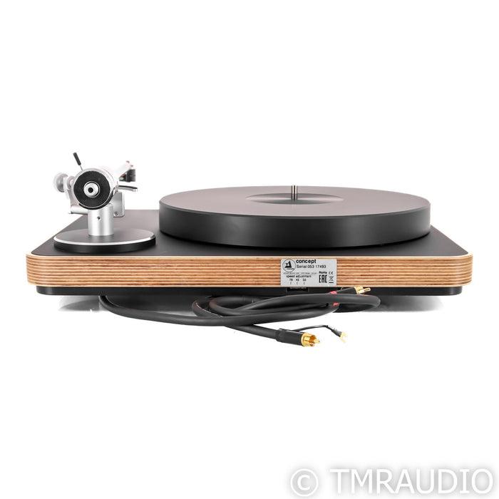 Clearaudio Concept Wood Belt-Drive Turntable; Satisfy Carbon; Maestro Cartridge; Baltic Birch