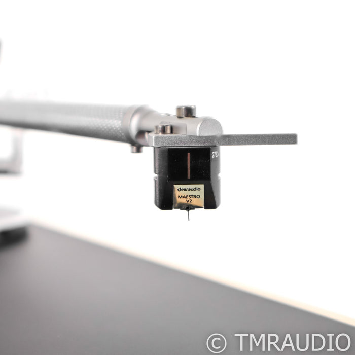 Clearaudio Concept Wood Belt-Drive Turntable; Satisfy Carbon; Maestro Cartridge; Baltic Birch
