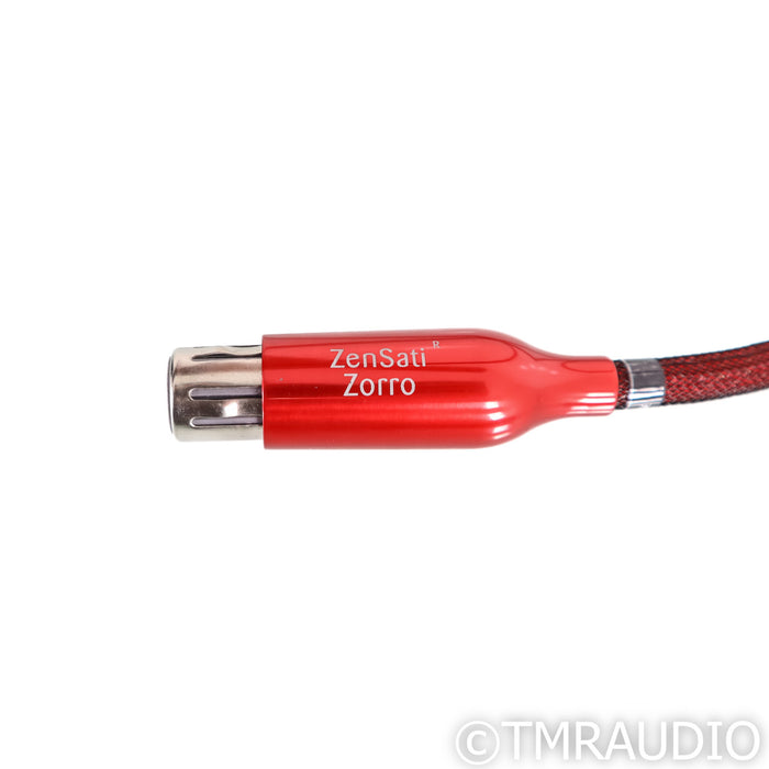 ZenSati Zorro XLR Cables; 1.5m Pair Interconnects