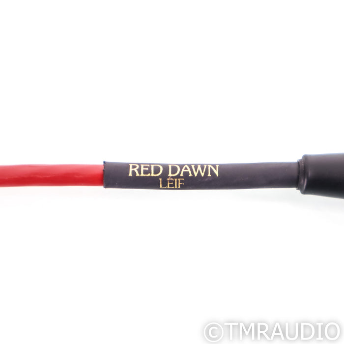 Nordost Red Dawn RCA Cables; 2.5m Pair Interconnects (Open Box)