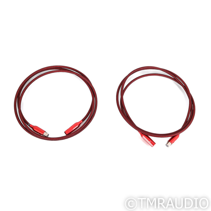 ZenSati Zorro XLR Cables; 2.5m Pair Balanced Interconnects