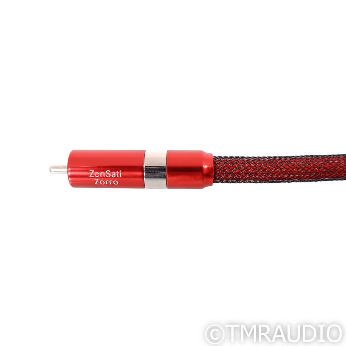 ZenSati Zorro RCA Cables; 2m Pair Interconnects
