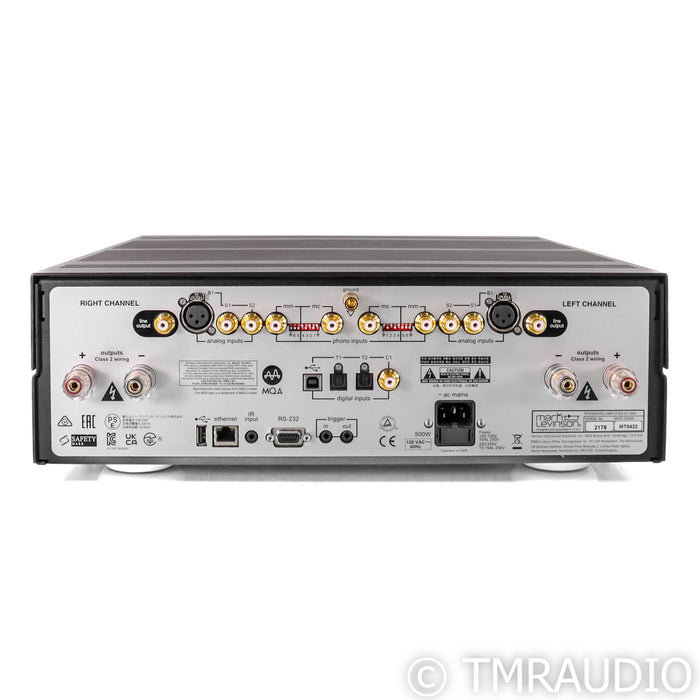 Mark Levinson No. 5805 Stereo Integrated Amplifier; USB; MM / MC Phono