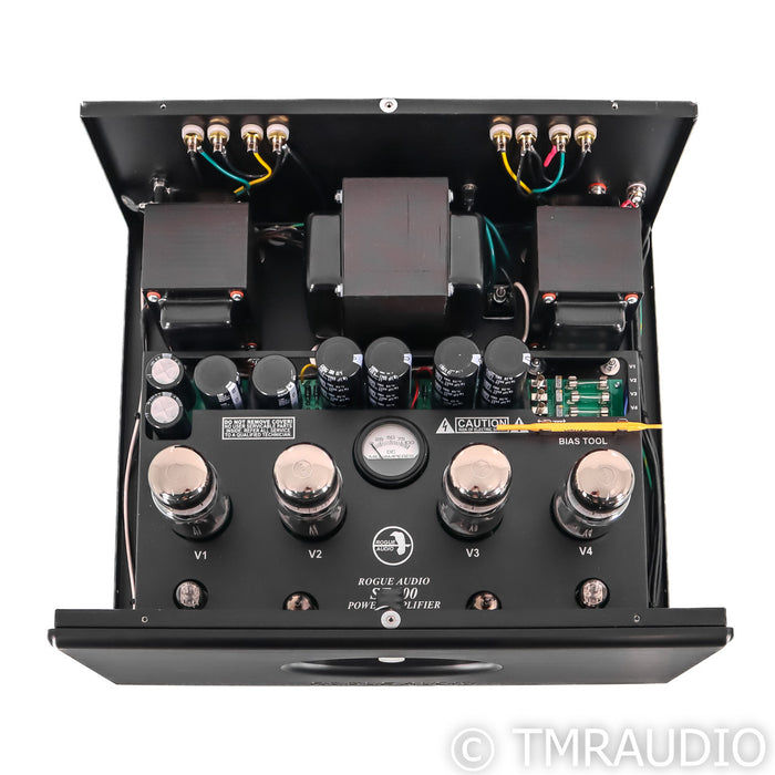 Rogue Audio ST100 Dark Stereo Tube Power Amplifier; Stereo 100