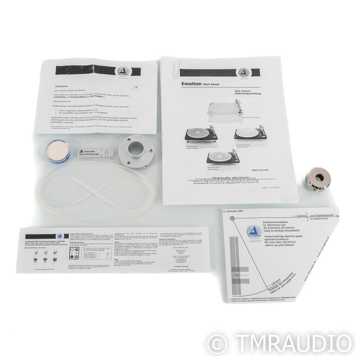 Clear Audio Emotion Belt Drive Turntable; Satisfy CF Tonearm; Hana ML Cartridge