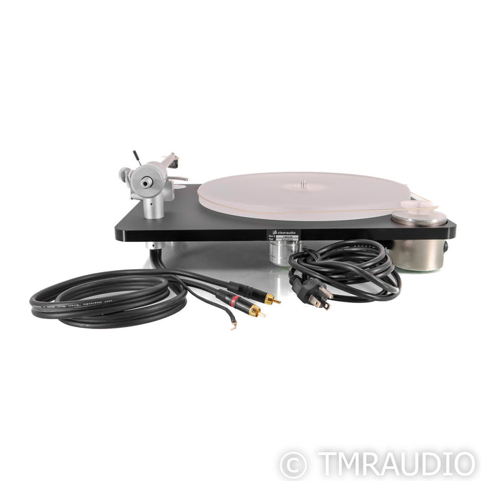 Clear Audio Emotion Belt Drive Turntable; Satisfy CF Tonearm; Hana ML Cartridge