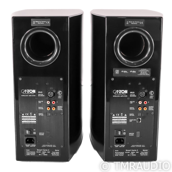 Canton Smart Vento 3 Wireless Powered Bookshelf Speakers; Pair (Demo w/ Warranty)