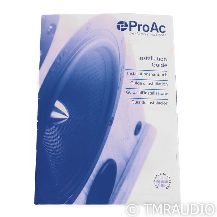 ProAc Tablette Ten Signature Bookshelf Speakers; Cherry Pair