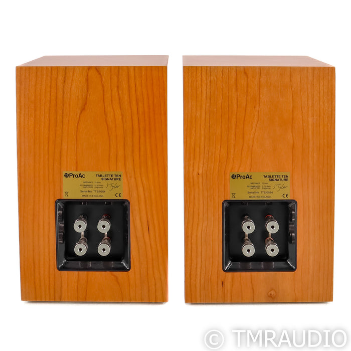ProAc Tablette Ten Signature Bookshelf Speakers; Cherry Pair