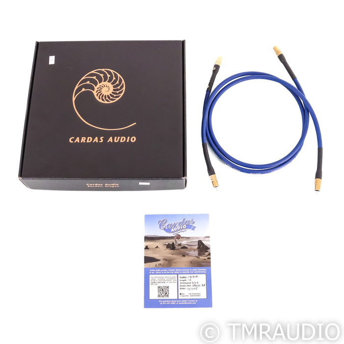 Cardas Clear Cygnus RCA Cables; 1m Pair Interconnects