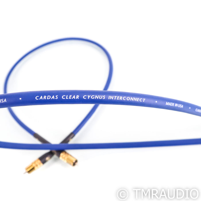 Cardas Clear Cygnus RCA Cables; 1m Pair Interconnects