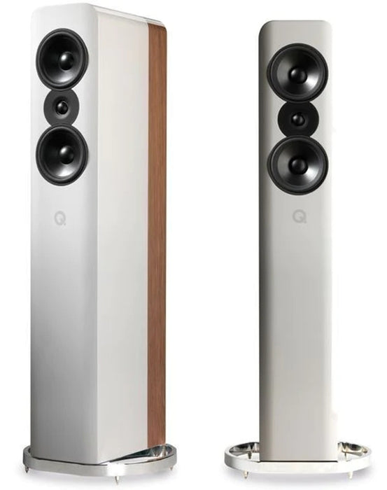 Q Acoustics Concept 500 Floorstanding Speakers; White Pair (New / Warranty)