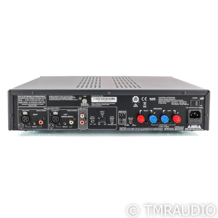 NAD C 268 Stereo Power Amplifier; (Open Box)