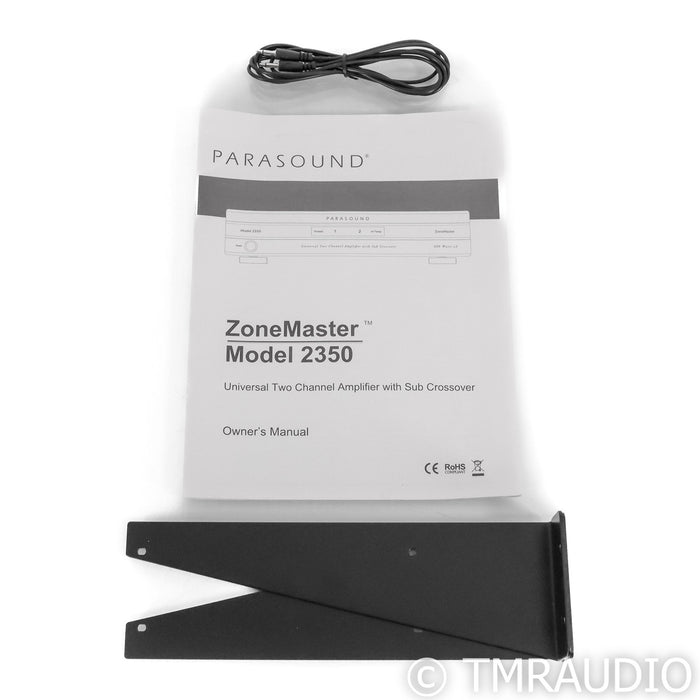 Parasound ZoneMaster 2350 2.1 Channel Power Amplifier