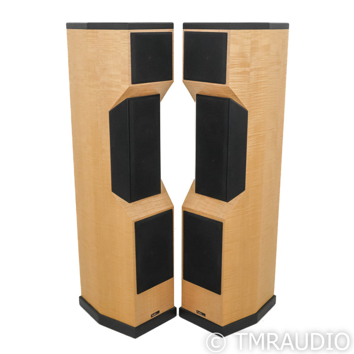 Tyler Acoustics Decade D2 Floorstanding Speakers; White Oak Pair