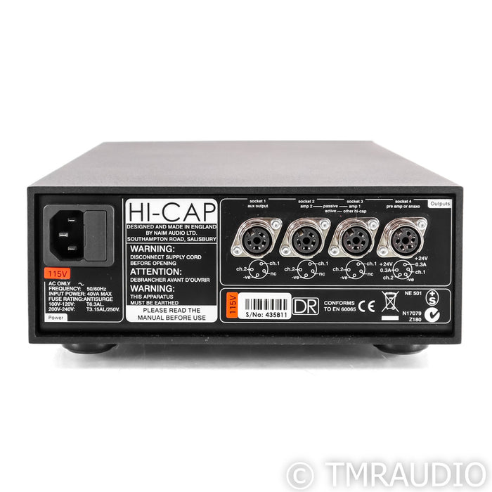 Naim HiCap DR Power Supply; Black; Discrete Regulator