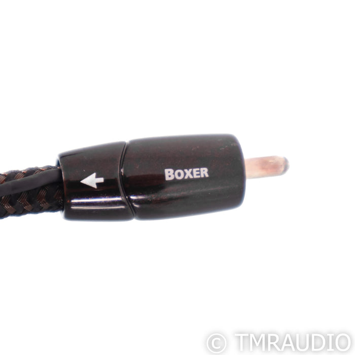 AudioQuest Boxer RCA Subwoofer Cable; Single 2m Interconnect