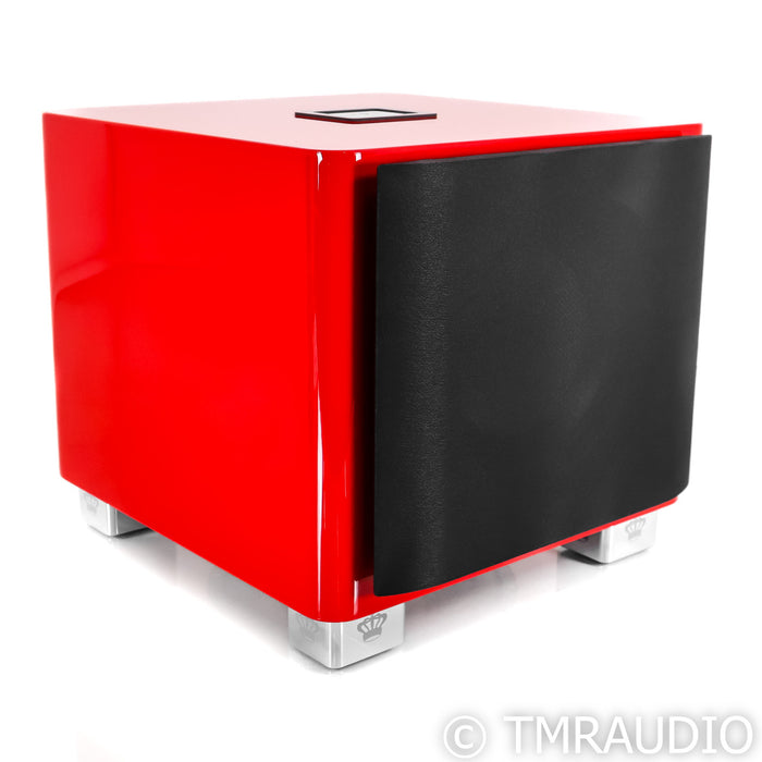 FREL T/9x Red 10" Powered Subwoofer; Gloss Red; Limited Edition (Open Box)