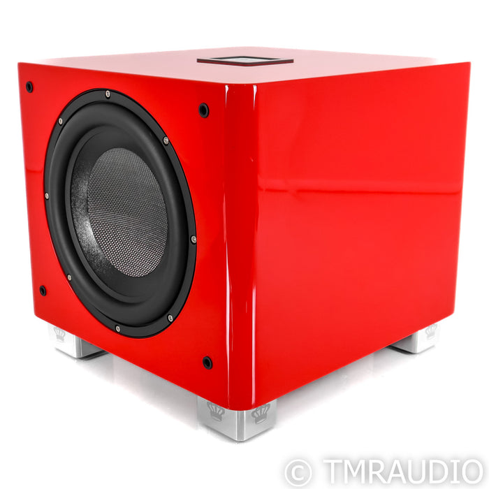 FREL T/9x Red 10" Powered Subwoofer; Gloss Red; Limited Edition (Open Box)