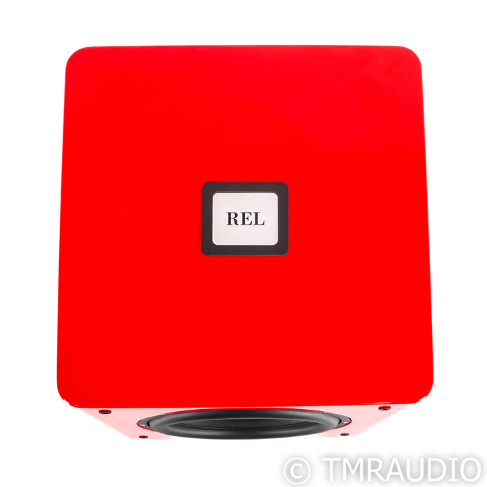 FREL T/9x Red 10" Powered Subwoofer; Gloss Red; Limited Edition (Open Box)