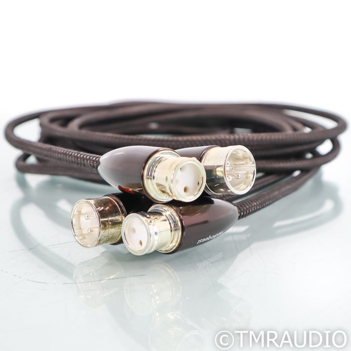 AudioQuest Mackenzie XLR Cables; 3m Pair Balanced Interconnects
