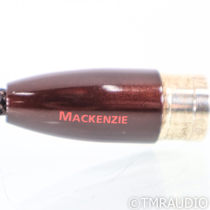 AudioQuest Mackenzie XLR Cables; 3m Pair Balanced Interconnects