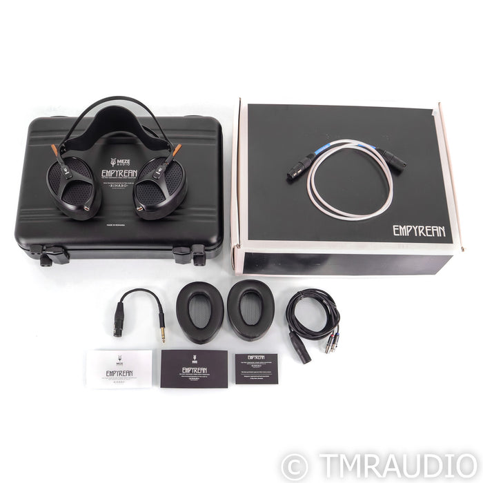 Meze Empyrean Planar Magnetic Open Back Headphones; Jet Black