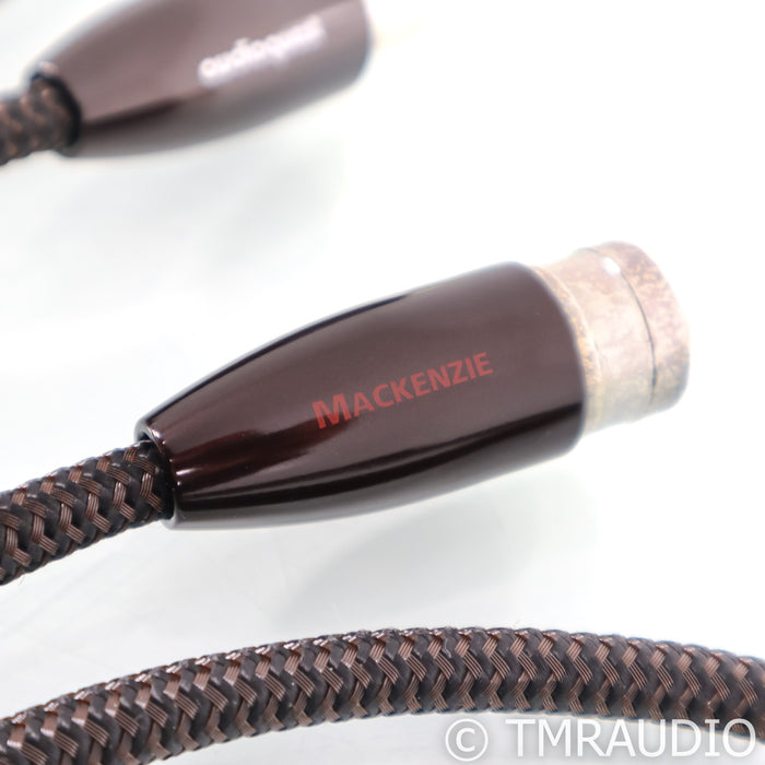 AudioQuest Mackenzie XLR Cables; 2m Pair Balanced Interconnects