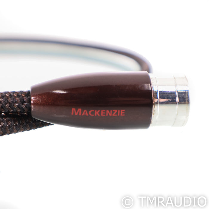 AudioQuest Mackenzie XLR Cables; 1m Pair Balanced Interconnects